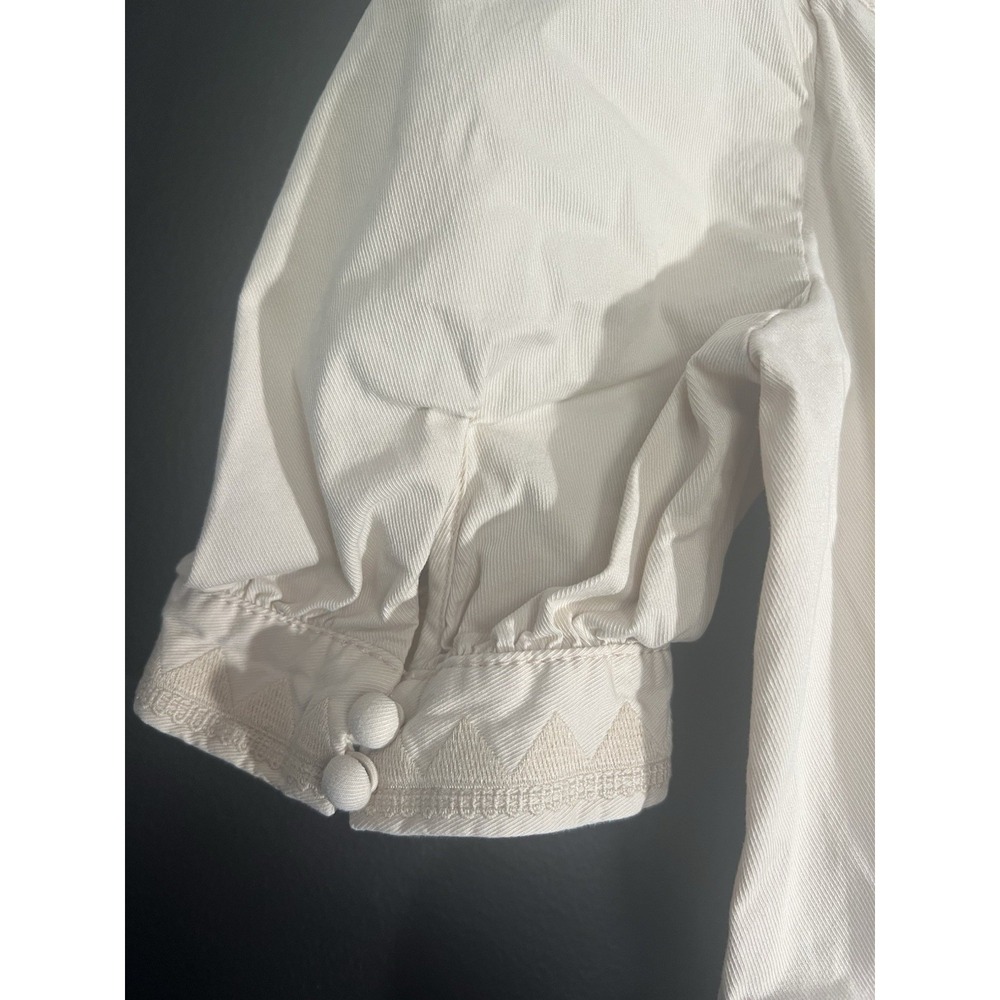 Anthropologie Tan Size 2 Knee Length Short Sleeve Dress - Picture 8 of 8